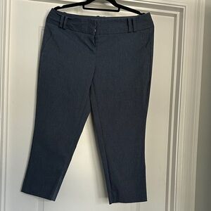 The Limited Navy Ankle Pants